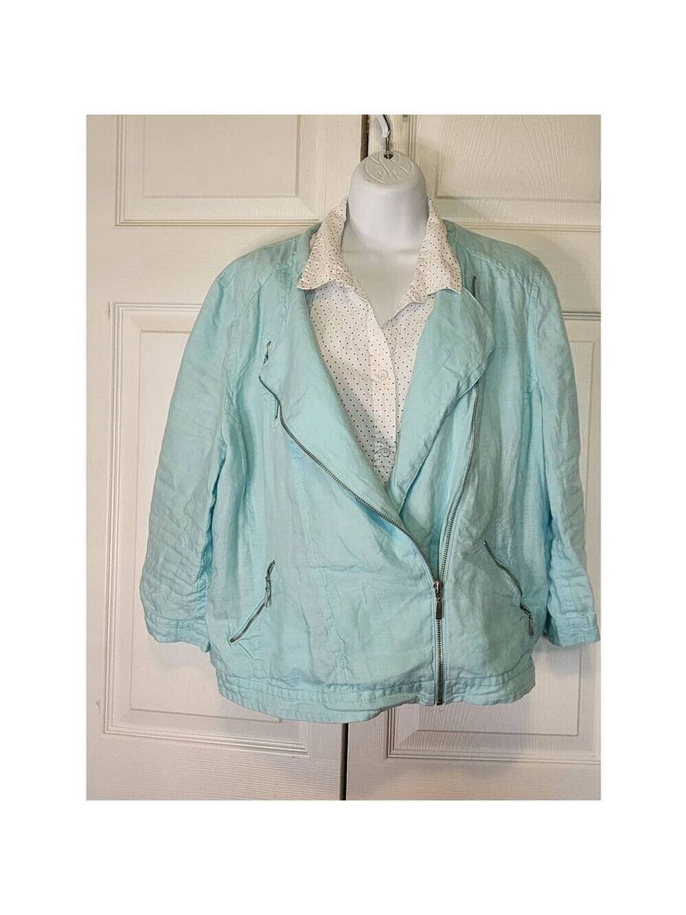 Chico's Turquoise Jacket